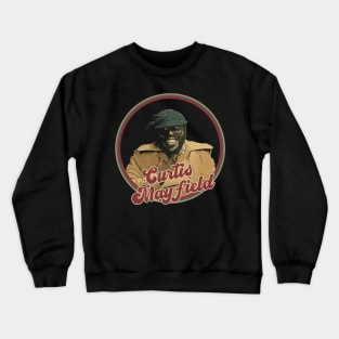 Pusher Man Vibes in This Curtis Tee Crewneck Sweatshirt